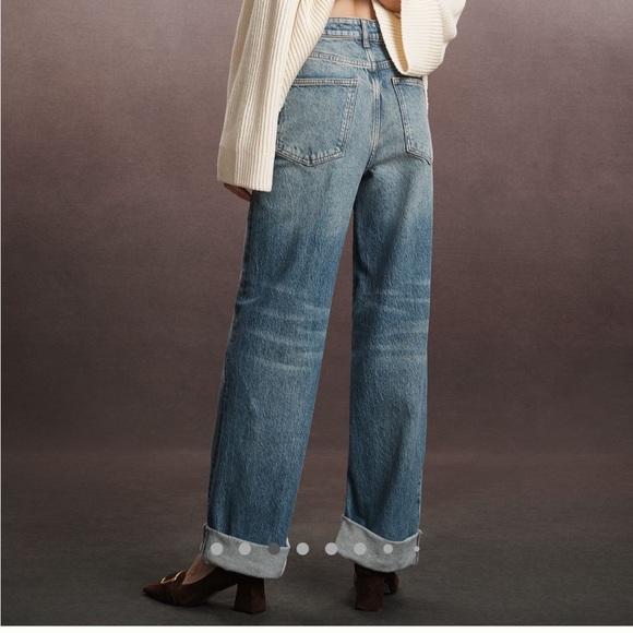 Pilcro Austyn High-Rise Wide Leg Jeans - Picture 3 of 5